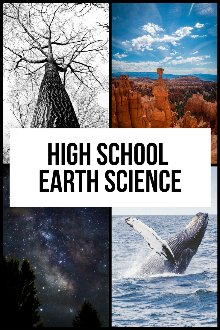 earth science research topics for high school